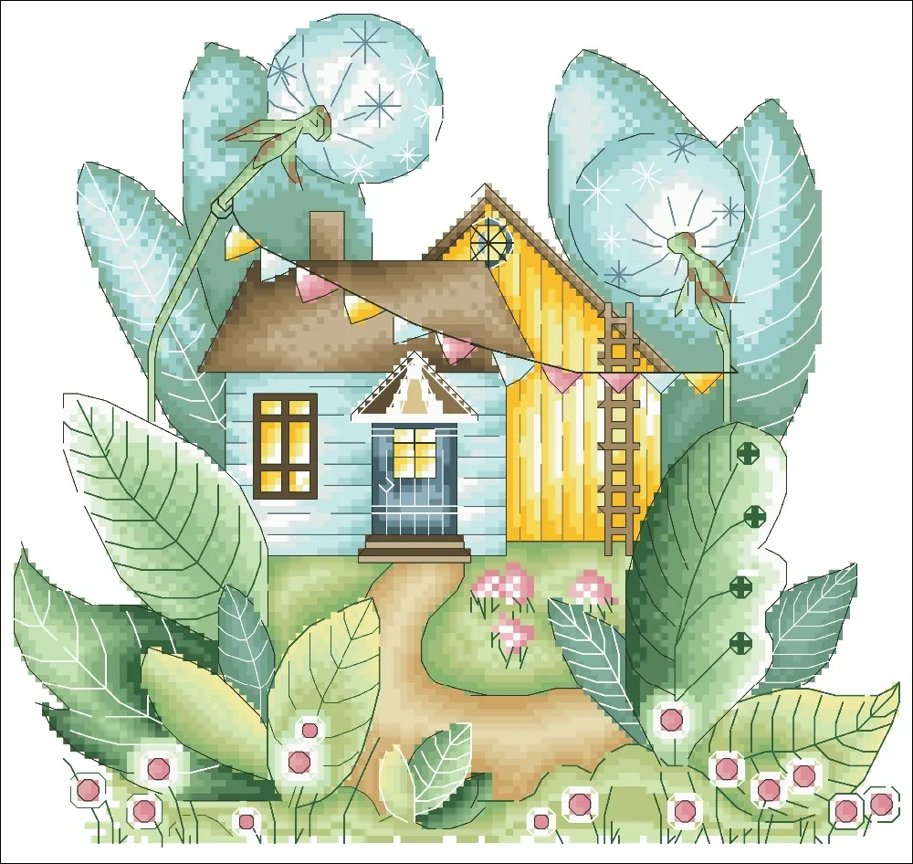 Схемы вышивки волшебная страна