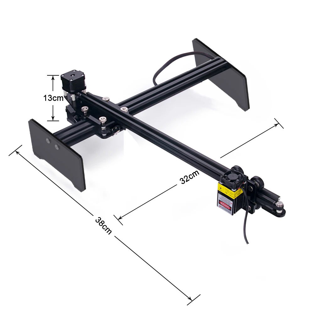 Cena 5500mw ploter cnc USB grawer laserowy do cięcia laserowego automatyczna komputer Laser do grawerowania diy frezarka do drewna 17*21cm