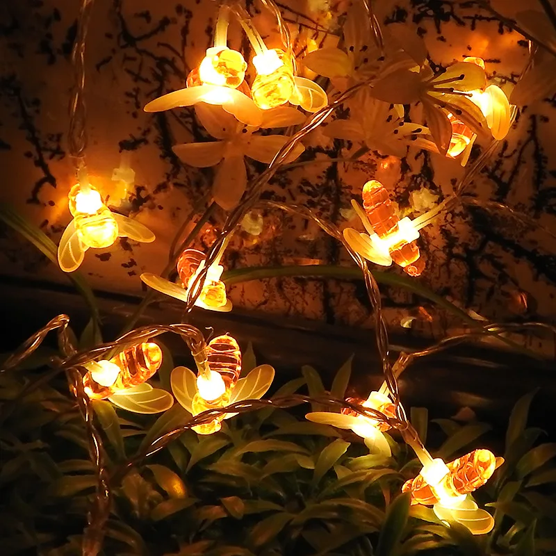 Dcoo Led Bulbs Plastic Bee Lights Holiday Lighting Fairy Lights Christmas Decoration Mariage Party Garden Decor Tree Light Dcoo Led Bulbs Plastic Bee Lights Holiday Lighting Fairy Lights Christmas Decoration Mariage Party Garden Decor Tree Light