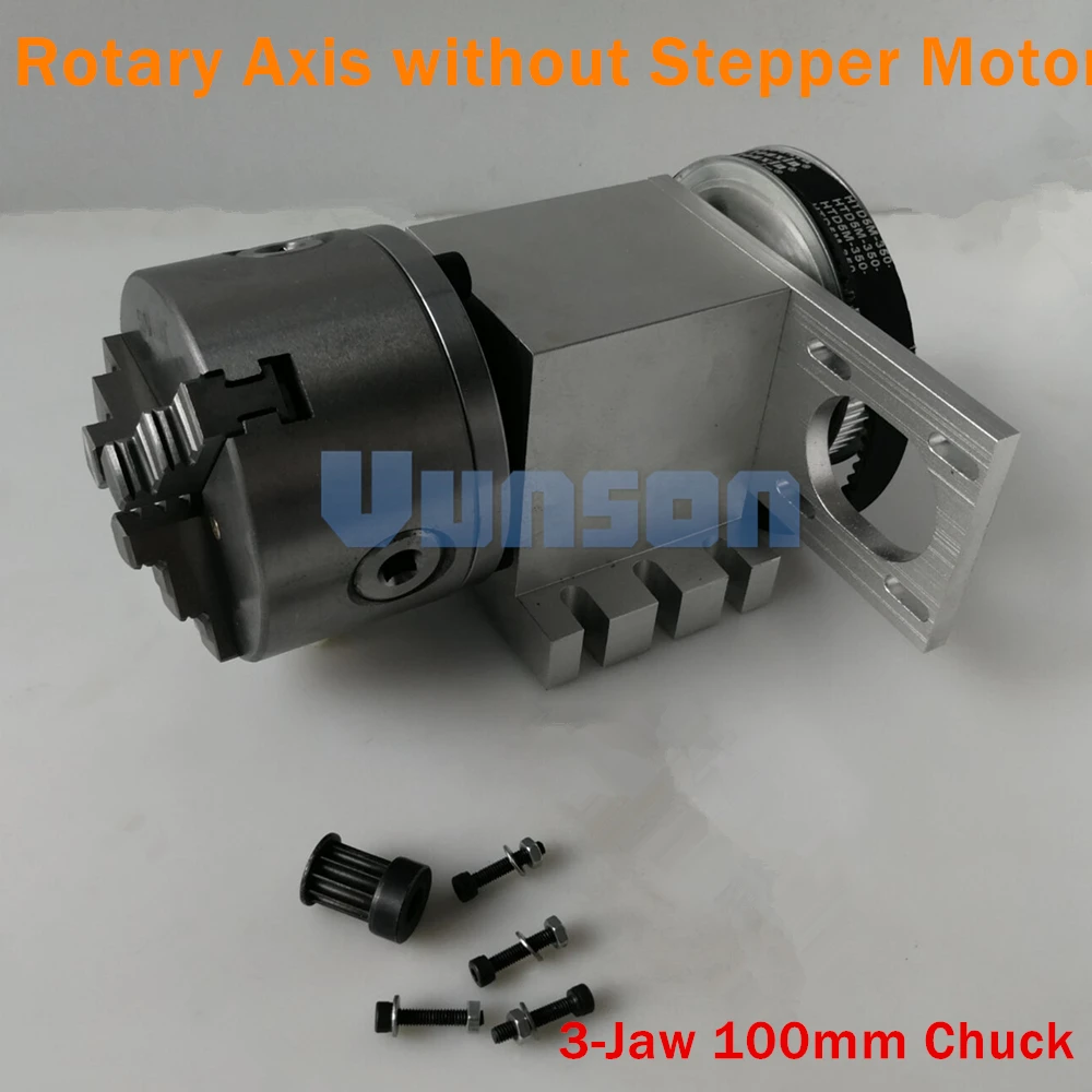 3-jaw chuck without stepper 001 ali
