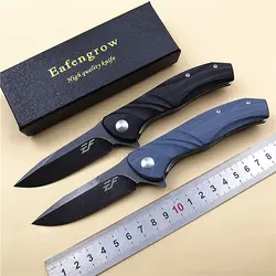 Eafengrow EF77 Карманный складной Ножи D2 лезвие G10 ручка Открытый EDC походный складной нож общепользовательский охотничий/выживания/рыболовный