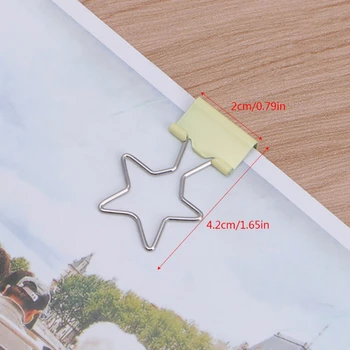 

6Pcs Strong Metal Paper Binder File Clips Notes Letter Bills Holder Organizer