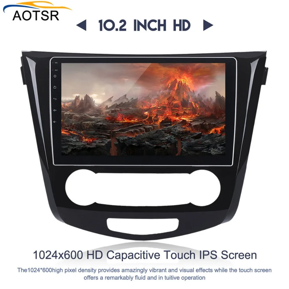Flash Deal Android 8 car multimedia player head unit For Nissan X-TRAIL Qashqai Dualis Rouge 2013-2018 gps navigation car radio stereo 4+32 3