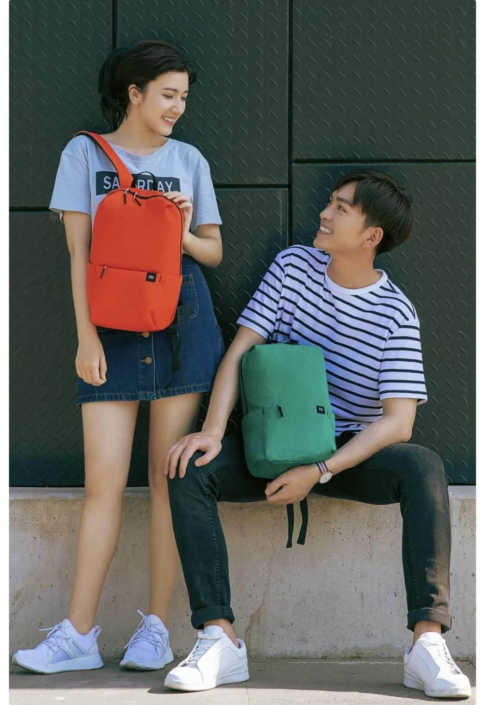 Xiaomi Mijia маленький рюкзак 10л емкость Унисекс Легкие сумки с грузом 4 класса водонепроницаемый материал для отдыха на открытом воздухе
