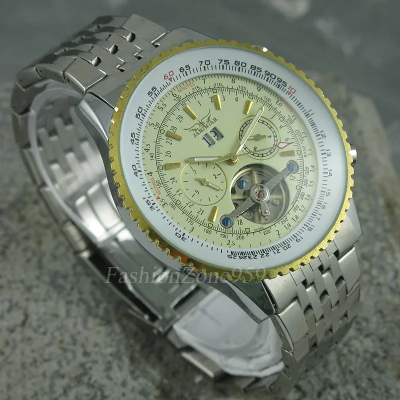 Tourbillon часы мужские роскошные брендовые оригинальные JARAGAR полностью из