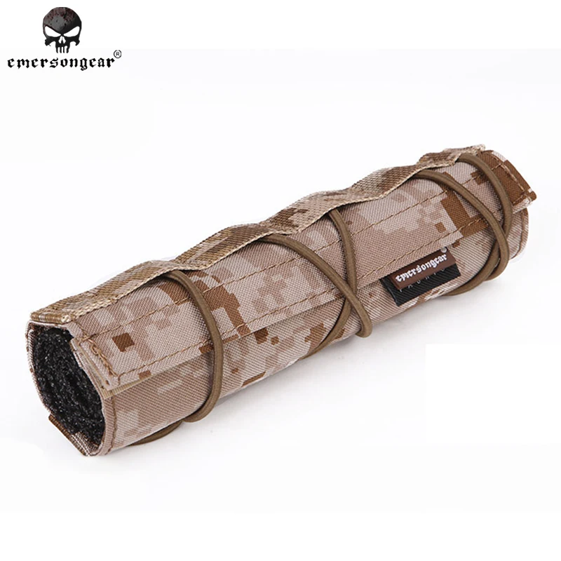 

Emerson 18cm Airsoft Suppressor Cover Airsoft Tactical Accessory Quick Release CP Style Suppressor pouch Molle 9473