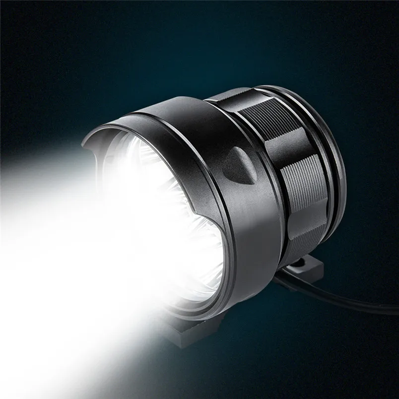 Super Bright LED bike headlight 16x T6 LED 3 Modes bicycle light front Cycling Accessories fahrrad licht #3S06 (6)