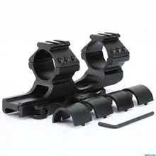 Алюминиевые тактические 25,4 мм " /30 мм офсетные двойные кольца консольное крепление сверхмощный 20 мм Пикатинни Вивер рельс крепления для охотничьих прицелов