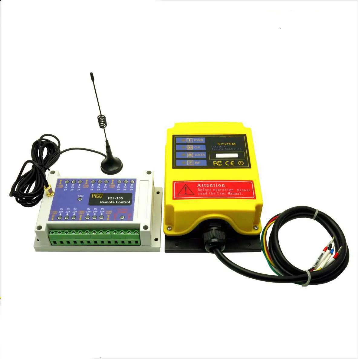 

F23A-15S Industry Wireless Remote Control light switches PLC Type Assembly Line Can Customized button switch crane hoist