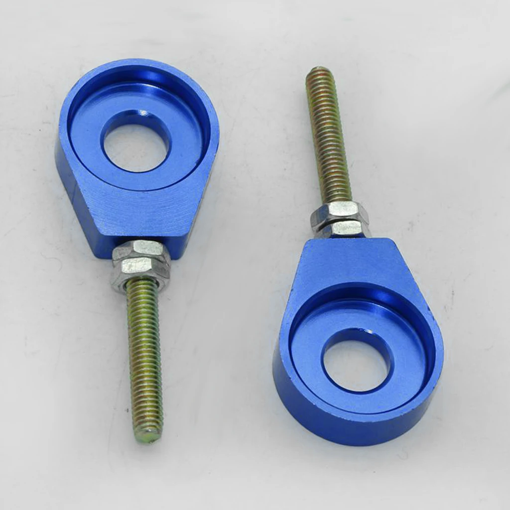 New 12mm Chain Adjuster Tensioner For Pit Dirt Bike CRF50 Thumpstar ATV Blue 15mm Chain Adjuster Tensioner Block