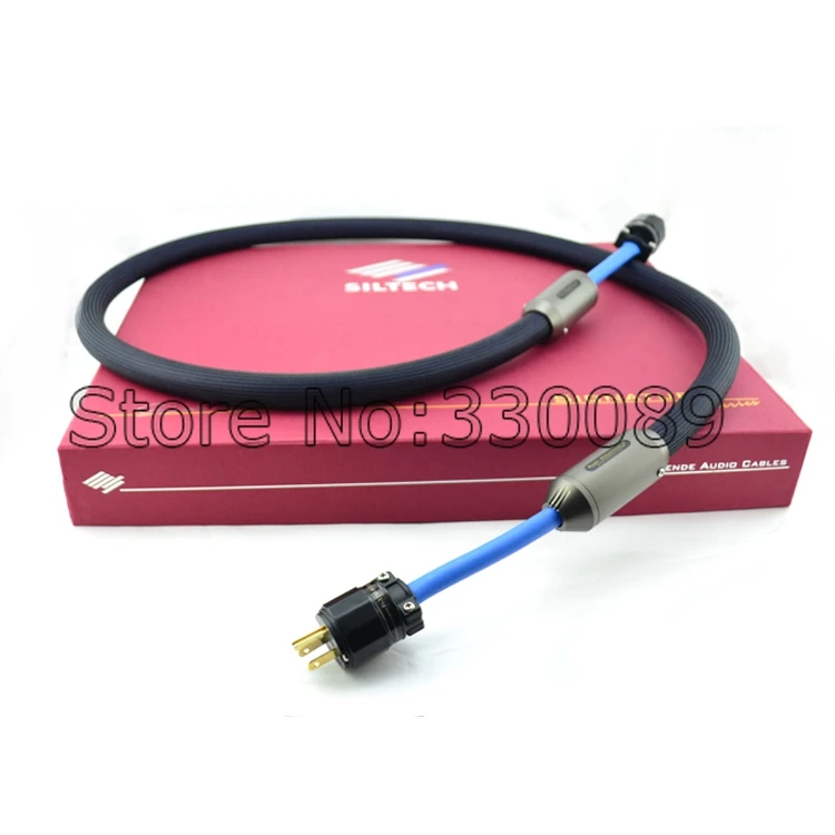 

Free shipping Siltech RUBY MOUNTAIN II audiophile US/EU version power cord hifi power cable