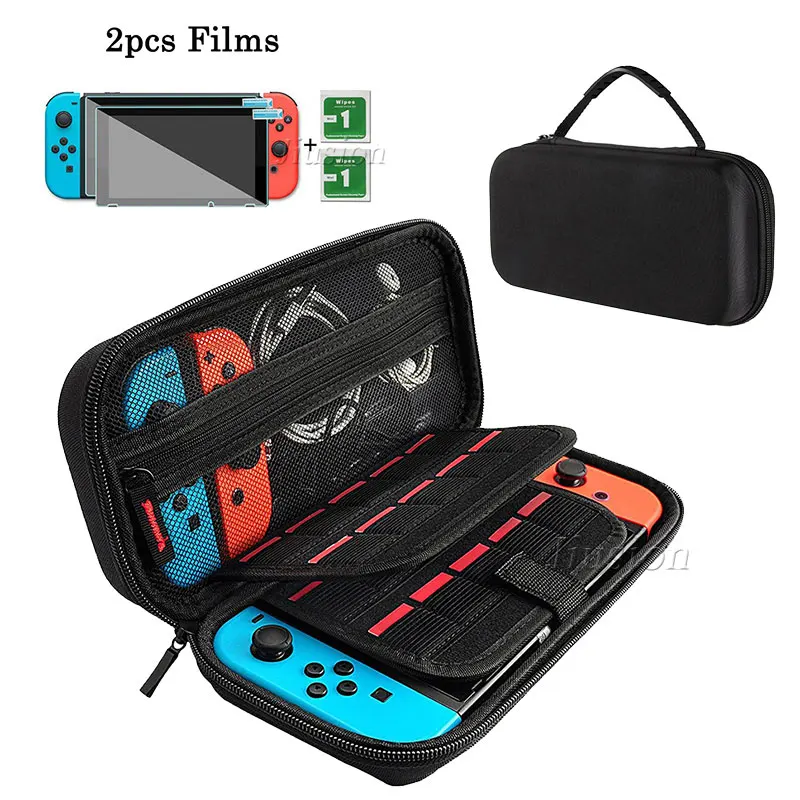 EVA жесткий защитный чехол для Nintendo Switch NS NX игровая консоль аксессуар Joy Con черная