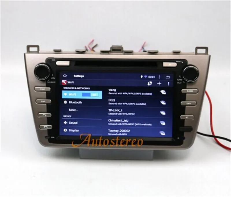 Flash Deal Android 9.0 32GB Car DVD player GPS navigation radio Stereo for Mazda 6 Atenza 2008-2012 multimedia radio tape recorder headunit 4