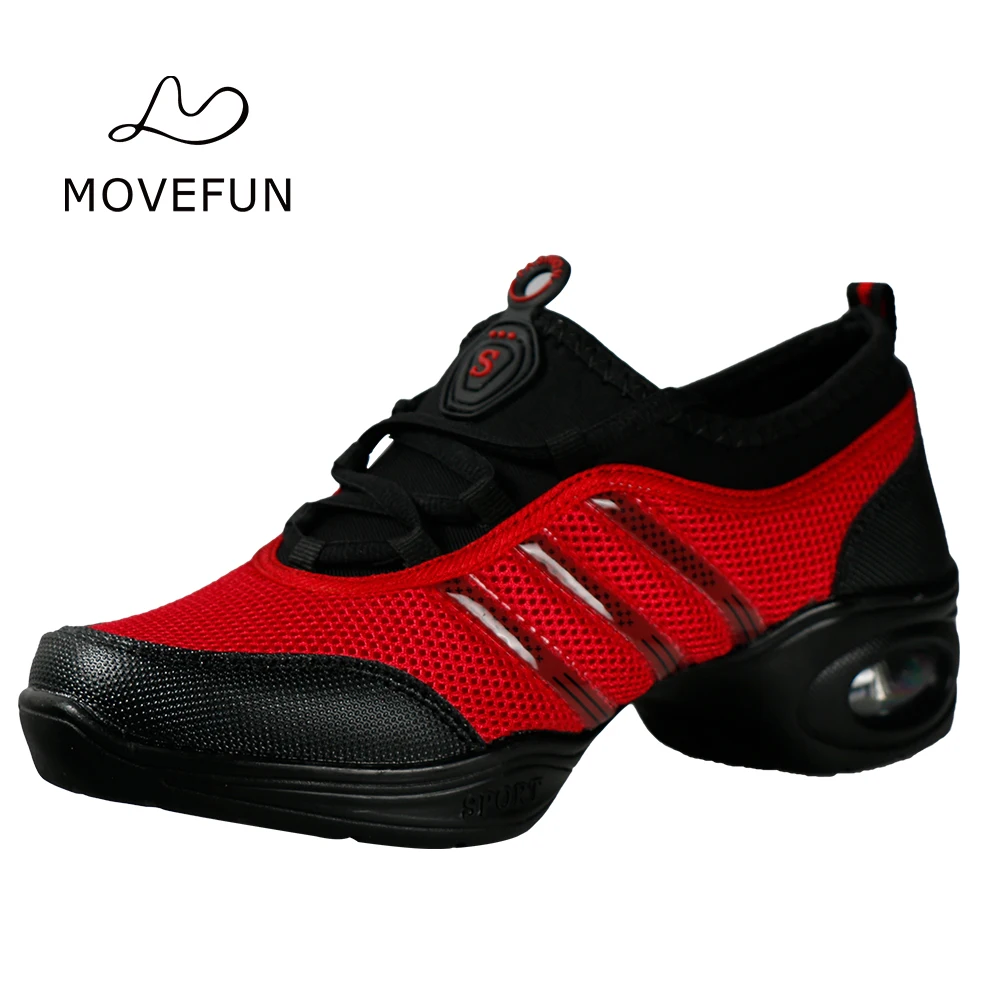 movefun Modern Dance Fitness Jazz Shoes Women Girls