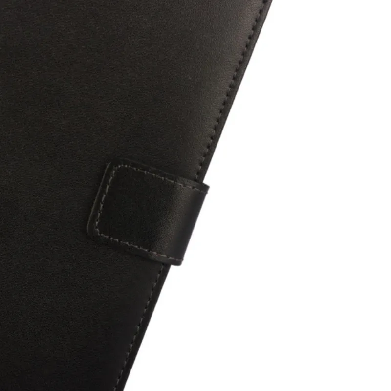 Черный высококачественный чехол-бумажник из натуральной кожи для zte Axon Elite(5,5 дюйма) с функцией подставки и держателем для карт