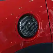 Углерода Волокно украшения преобразования топлива Крышка для Mini Cooper S f55 F56