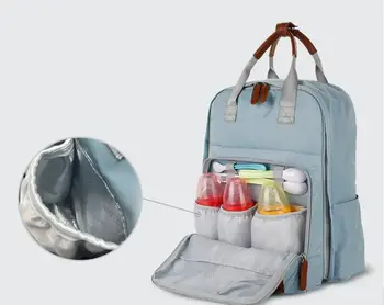 

Fashion Diaper Bag Baby Nappy Bag Bolso Maternidad Multifunctional Changing Bags Babies Stroller Bag Backpack for Mom