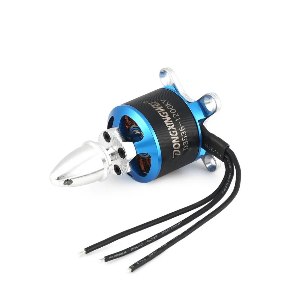 D3536 1200KV 2 4S бесщеточный двигатель для RC FPV Самолет с неподвижным крылом самолет 2000