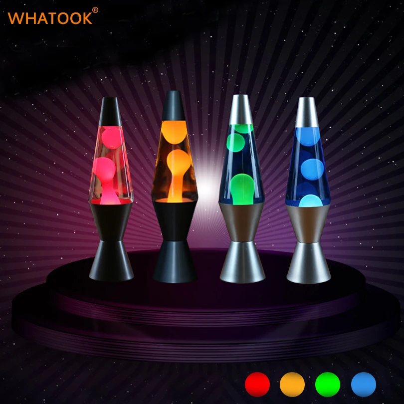 Novelty Lava Lamp 30W LED Night Light Alloy Shape LED Office Table Lamp