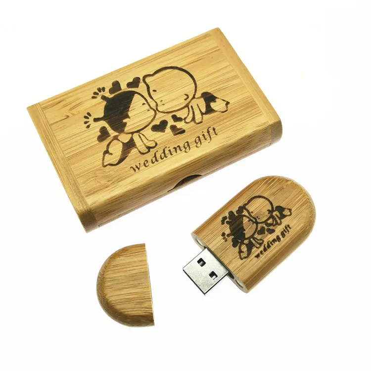 Деревянная Флешка с полной емкостью, карта памяти+ упаковочная коробка, флешка 8 ГБ, 16 ГБ, 32 ГБ, флешка с логотипом, индивидуальный свадебный подарок