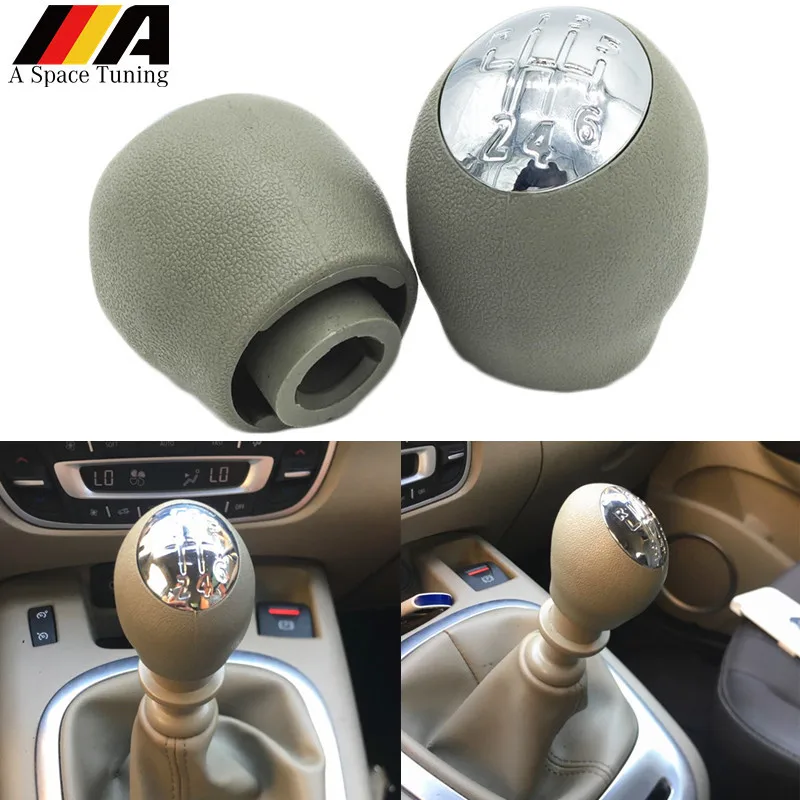 

Car Styling Manual Gear Shift Knob Lever Pen Head For Renault MEGANE SCENIC LAGUNA ESPACE MASTER VAUXHAL OPEL MOVANO VIVARO