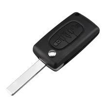 CE0523 Складной Дистанционный Автомобильный ключ 3 кнопки для Citroen ASK 433 MHZ id46-pcf7941 HU83/HCA удаленный ключ