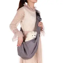 Контейнер для переноски домашнего животного-кошки щенок маленький животное собака Перевозчик Слинг Передняя сетка дорожная сумка рюкзак дорожная удобная сумка серый 5pz