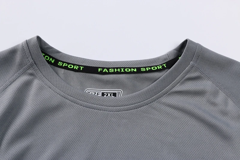 Мужская спортивная рубашка для бега с длинным рукавом для бодибилдинга дышащая тренировки по футболу баскетболу футболка для фитнеса спортивная одежда