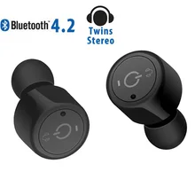 X1T Близнецы беспроводной Bluetooth наушники CSR 4,2 Спорт стерео ушной крючок наушники с микрофоном для iphone Xiami LG гарнитура