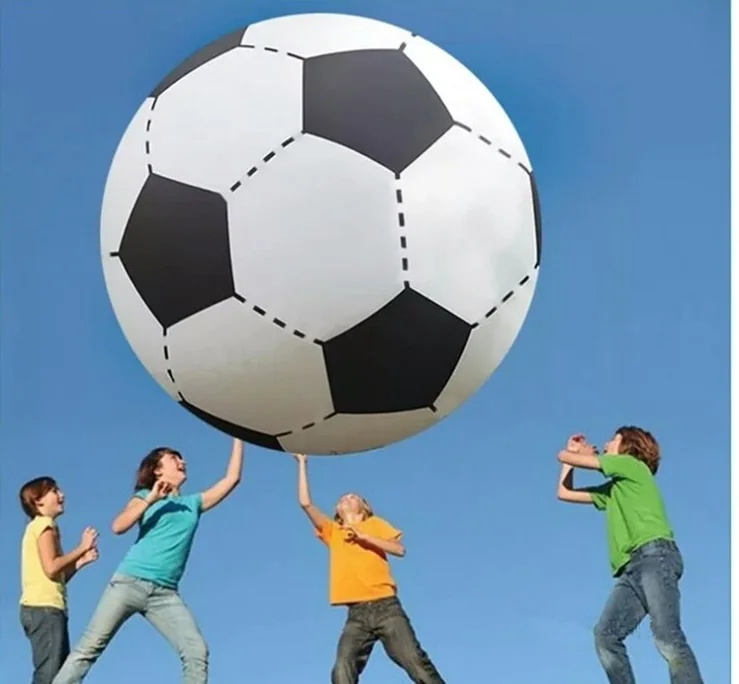 60/80/100/130/150 см надувной пляжный мяч гигантский Футбол футбольный мяч для детей и взрослых Спорт на открытом воздухе, игрушки для мужские и женские Плавание игрушки для бассейна