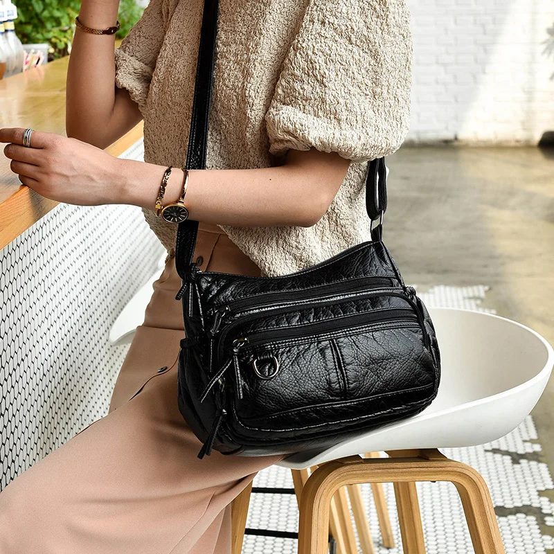 Sisjuly لينة الجلدية الصغيرة المرأة حقيبة الإناث حقائب كتف المحمولة Crossbody حقيبة للنساء رسول سياج محمول 2019 كيس