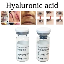2 bottle/box 10ml Hyaluronic Acid Anti Wrinkle Lip Lifting Collagen Acid For Hyaluronic Pen atomizer injection guns filling lip