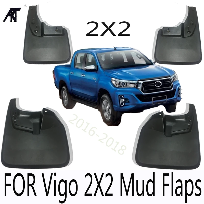 Автомобильные Брызговики для Toyota HILUX REVO 2x2 Vigo 2016 2018 брызговики крыло брызговиков