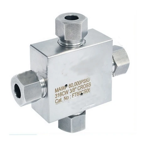 

Wellness Model:T1514 1/8'' Connecting Tubing O.D 15,000 PSI maximum stainless steel High pressure Hyrdaulic adaptors