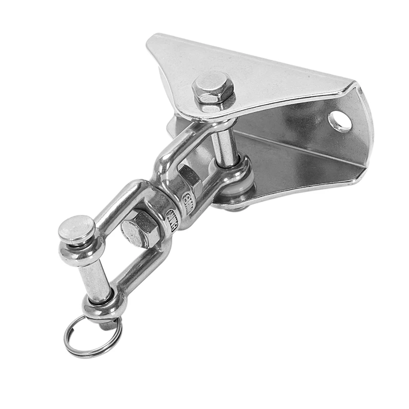 

Hammock Buckle Stainless Steel Fixed Plate Swing Chair Buckle Swing Fixed Plate 360 Rotating Yoga Hammock Accessories Fastener