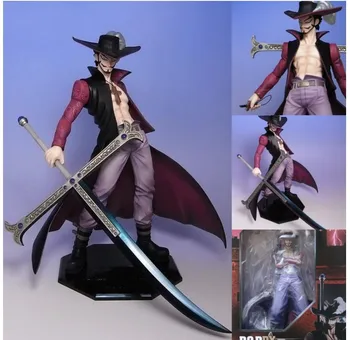 

9.5 Inch One Piece Dracule Mihawk POP DX Hawk Eye 24cm Action Figure Model Collection Gift toy