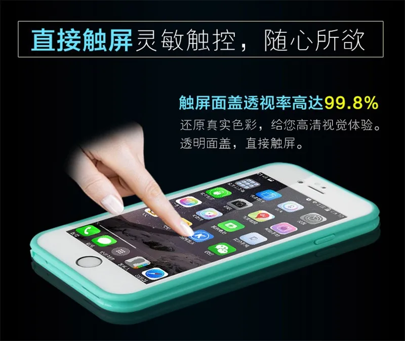 Shockproof TPU+PC Waterproof Screen Touch Phone Cover for iphone 6 (6)