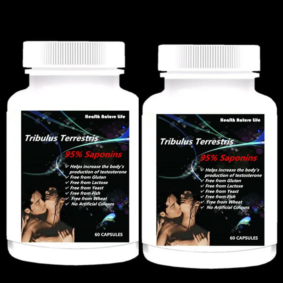 Tribulus Terrestris 95% сапонины 500 мг х 120 шт-2 бутылки