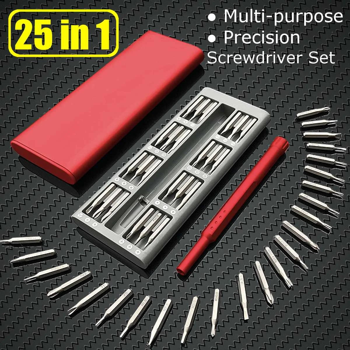 

Mini Screwdriver Kit suit for Xiaomi Mijia Wiha Daily Use 25 Precision Magnetic Bits Box Screw Driver Smart Home Set Tools