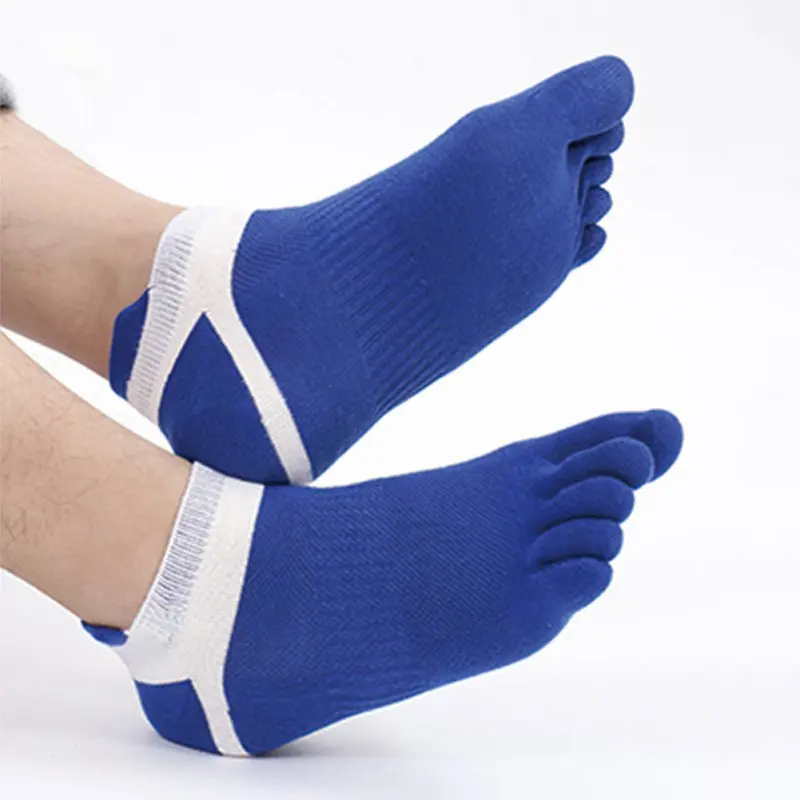 Мужские носки хлопковые дышащие носки с пятью раздельными пальцами для мальчиков