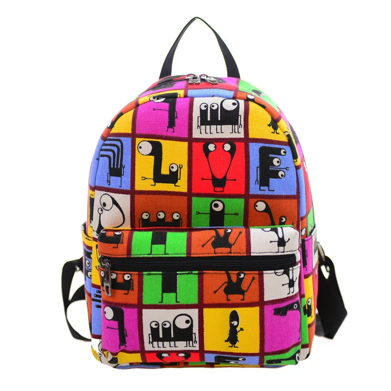 Mara's Dream холщовые рюкзаки с рисунком маленькие школьные сумки для рюкзак для девочек-подростков женские школьные сумки на плечо Маленькая женская сумка