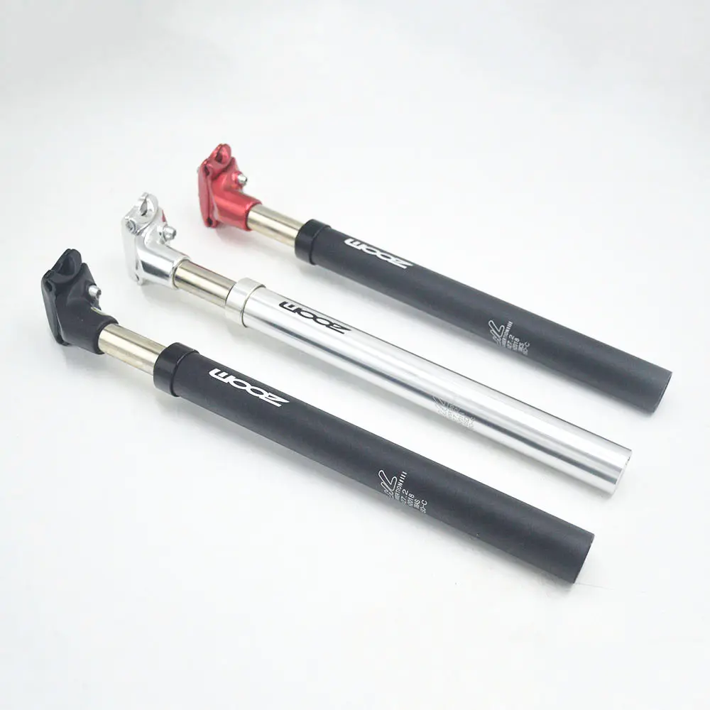 ZOOM Road Mountain Bike shock absorber Damping suspension 27.2/28.6/30.4/30.8/31.6 X350MM seat post MTB setback bicycle Seatpost