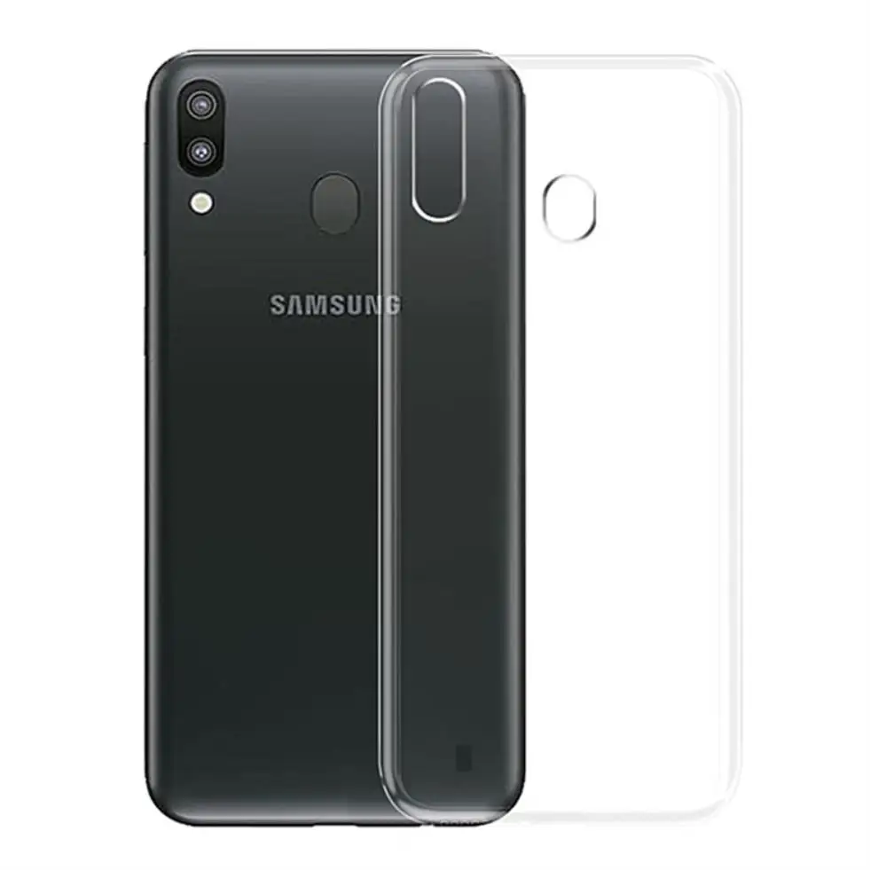 Прозрачный мягкий чехол для Samsung M40s M40 M30 M20 A90 A80 A70 A60 A50s A50 A40s A40 A30s A30 A20s A20e A10s