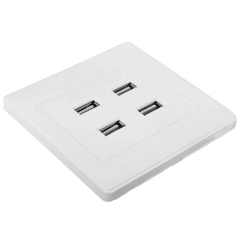 Новый DC 4 порта USB 5V 3.1A электрическое настенное зарядное устройство док станция
