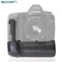 Titular de la empuñadura vertical para canon eos 6d profesional como bg-e13