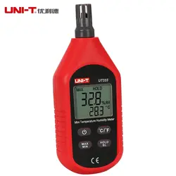 UNI-T UT333 Мини Измеритель температуры и влажности Ручной цифровой C/F термометр гигрометр-10 ~ 60 градусов