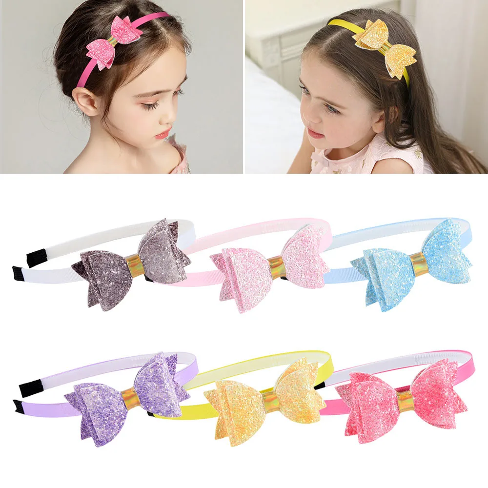 

1Pcs 4Inch"jojo clip Quality Princess Bows printing windmill Girl Headbands Kids Hair Hoop Boutique Girls Hair Accessories879