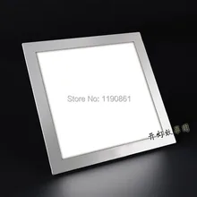 Ультра тонкий дизайн 24 W светодиодный утопленный светильник с аккуратно скрытыми проводами потолочная световая панель square10pcs/Лот