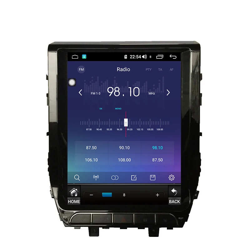 Flash Deal Land Cruise Android 8.1 4+64G 8-Core tesla 12.1 inch 1 din car radio with gps and screen for 2016 Toyota Land Cruiser 4