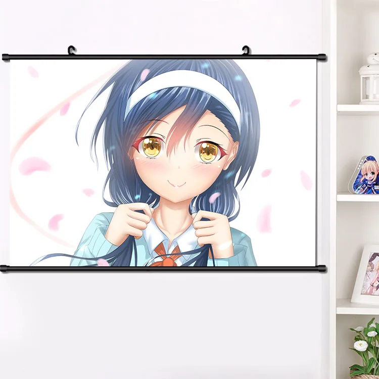 

Anime Bokutachi wa Benkyou ga Dekinai Cute Girl Wall Scroll Poster Manga Wall Hanging Poster Fasjion Home Decoration Art 40*60cm